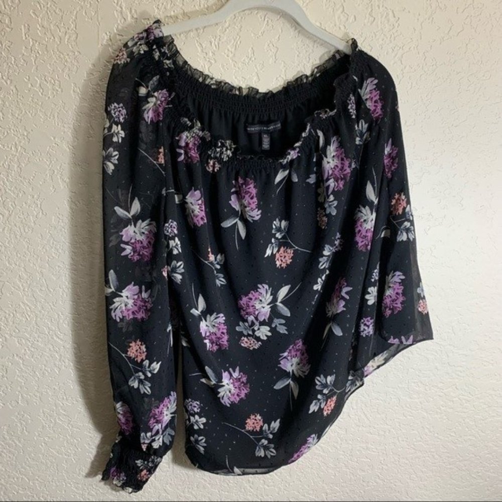 White House Black Market Off the Shoulder Blouse